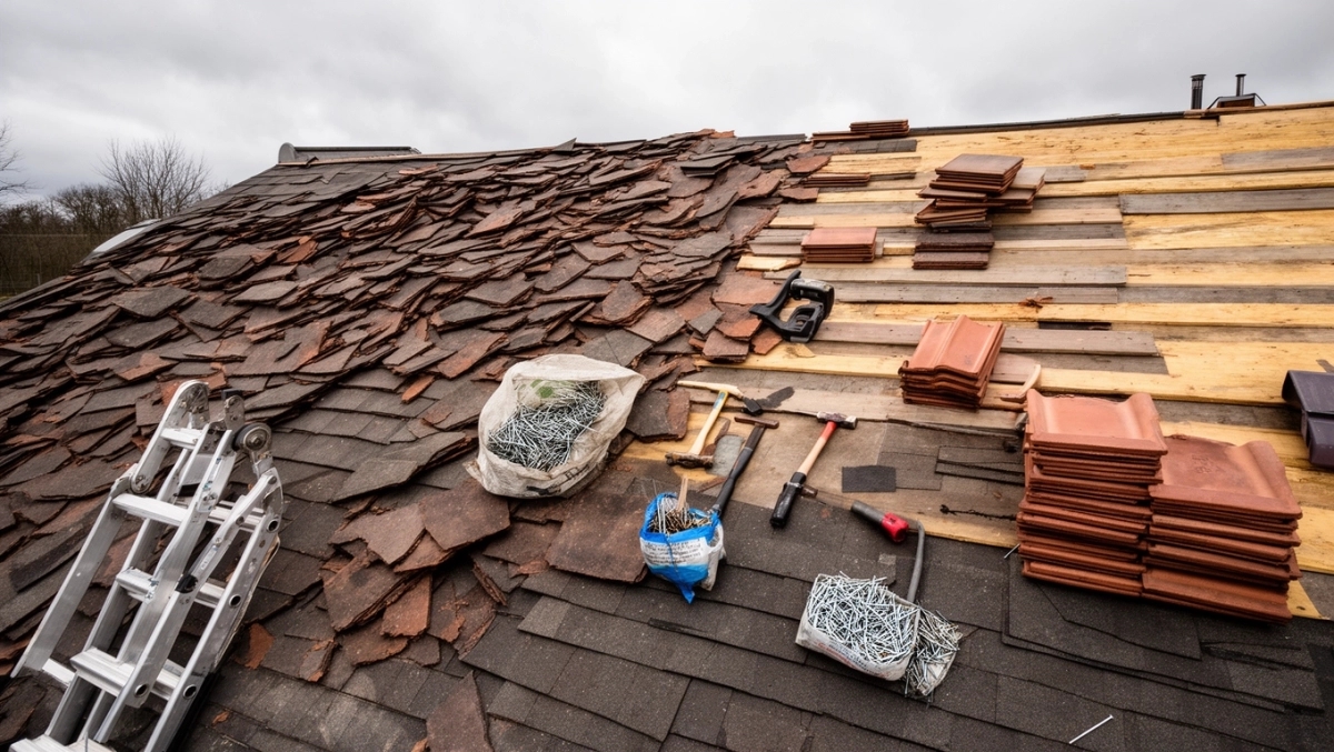 Cena wymiany dachu robocizna
