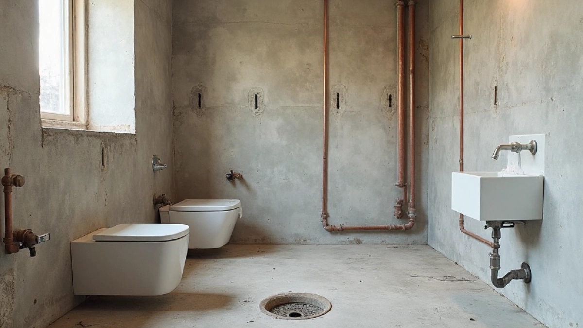 Koszt robocizny łazienki stan deweloperski