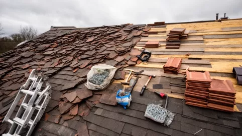 Cena wymiany dachu robocizna
