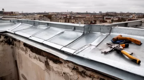 Obróbka blacharska balkonu cena robocizny