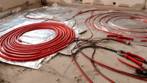 Podłogówka cena za m2 robocizny bez materiału