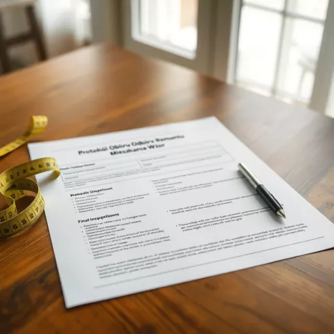 Protokół Odbioru Remontu Mieszkania Wzór