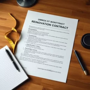 Umowa O Wykonanie Prac Remontowych  Wykończeniowych Mieszkania